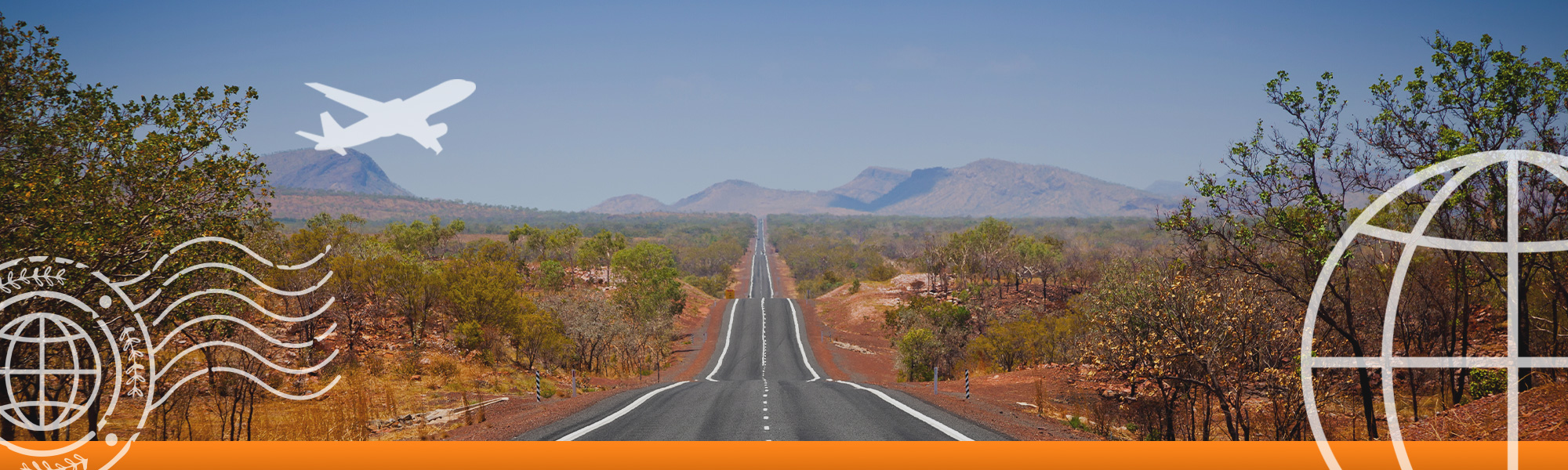 Banner image of Australia outback